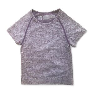 PINK Victoria's Secret Heathered Purple Crop Top